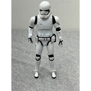 Star Wars First Order Stormtrooper Action Figure Hasbro 2015 6” White & Black